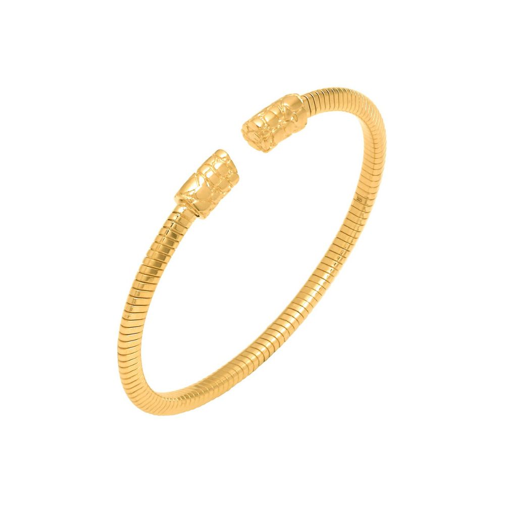 Bracciale TUBOGAS CROCO PICCOLO DORATO Giovanni Raspini