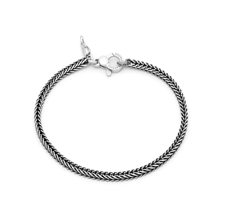 Bracciale Uomo TRECCIA QUADRA PICCOLA Giovanni Raspini