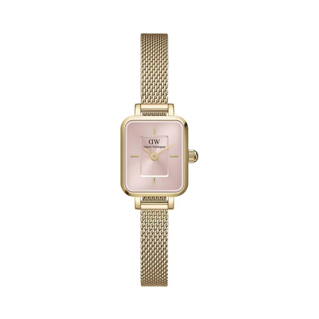 Orologio solo tempo QUADRO MINI EVERGOLD BLUSH Daniel Wellington