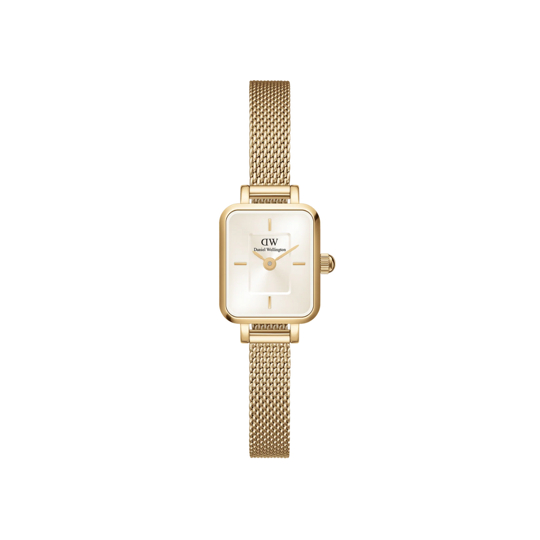 Orologio solo tempo QUADRO MINI EVERGOLD CHAMPAGNE Daniel Wellington