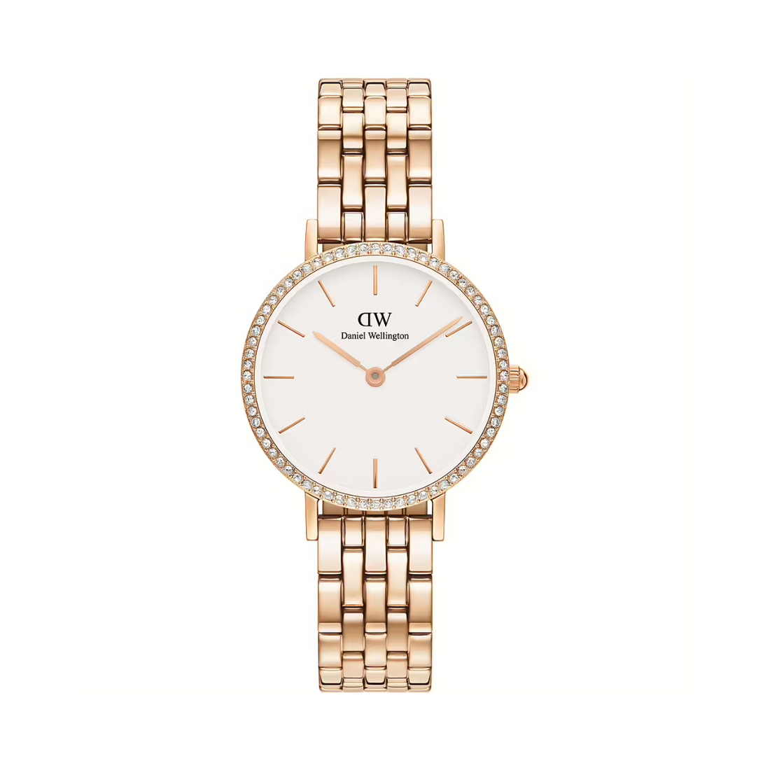 Orologio solo tempo PETITE LUMINE BEZEL 5-LINK MELROSE Daniel Wellington