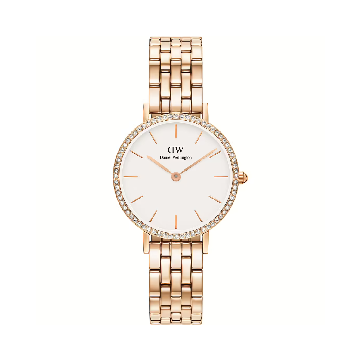 Orologio solo tempo PETITE LUMINE BEZEL 5-LINK MELROSE Daniel Wellington