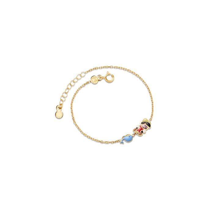 Bracciale Oro Giallo Pinocchio LEBEBE&