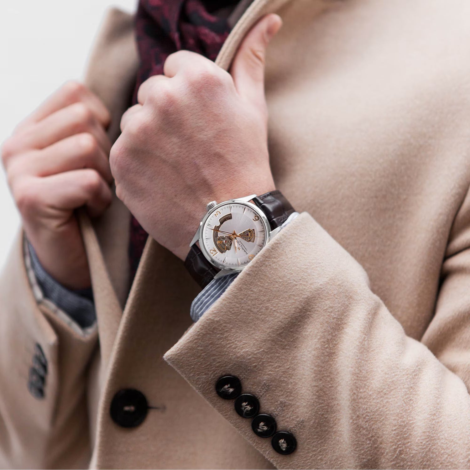 Orologio meccanico HAMILTON Jazzmaster Open Heart