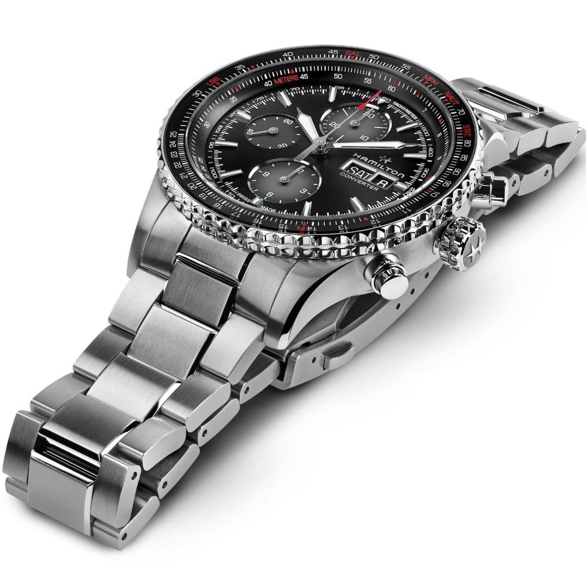 Orologio uomo HAMILTON Khaki Aviation Converter Auto Chrono