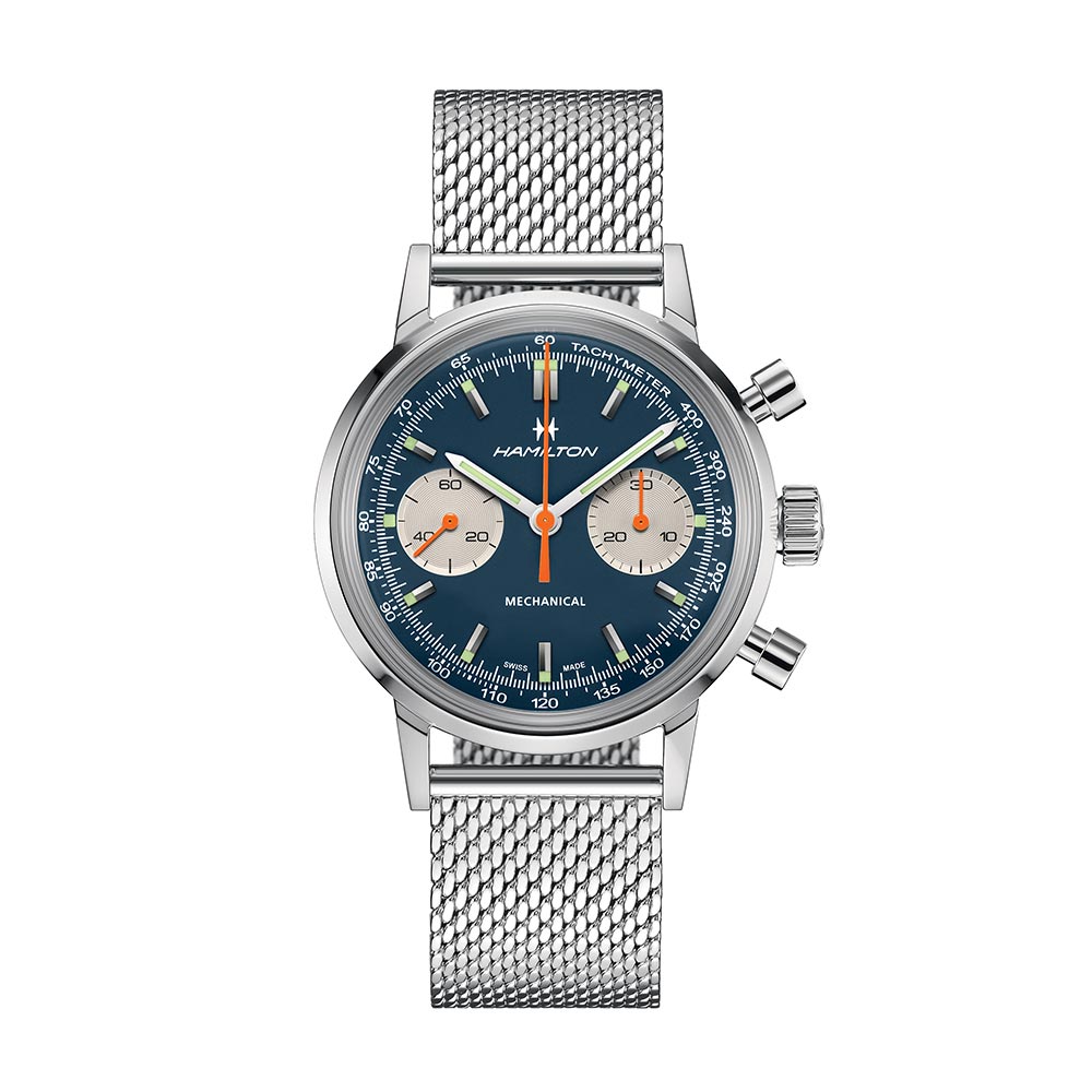 Set Bracciale Orologio Uomo INTRA-MATIC CHRONO Hamilton