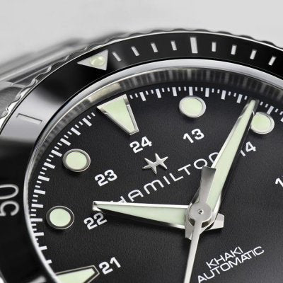 Orologio meccanico uomo HAMILTON khaki navy