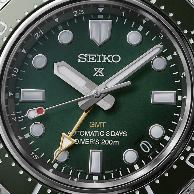 Orologio automatico SEIKO PROSPEX MARINE GREEN GMT