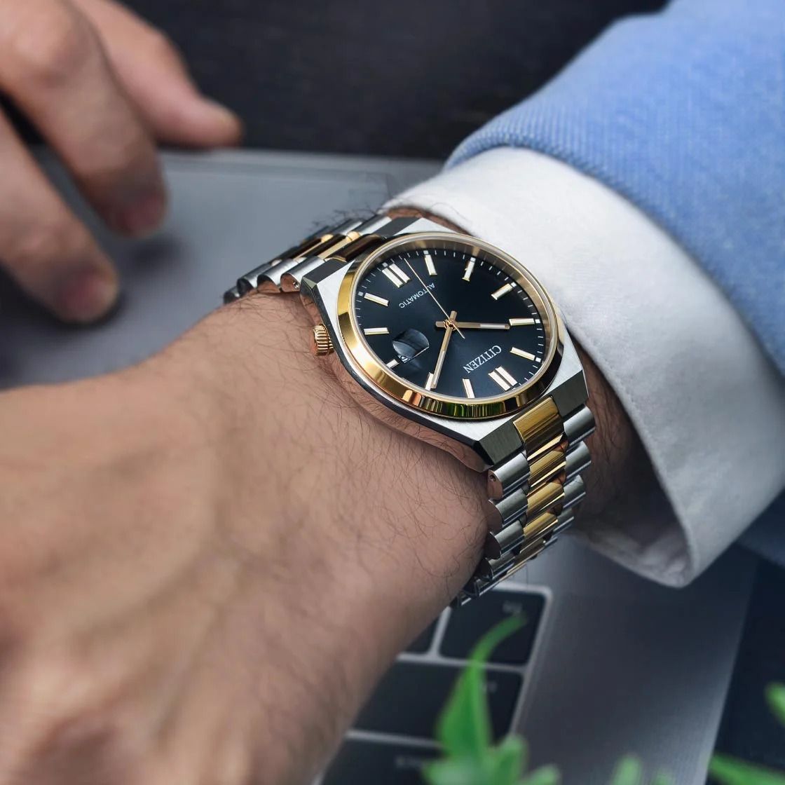 Orologio automatico CITIZEN TSUYOSA Bicolore