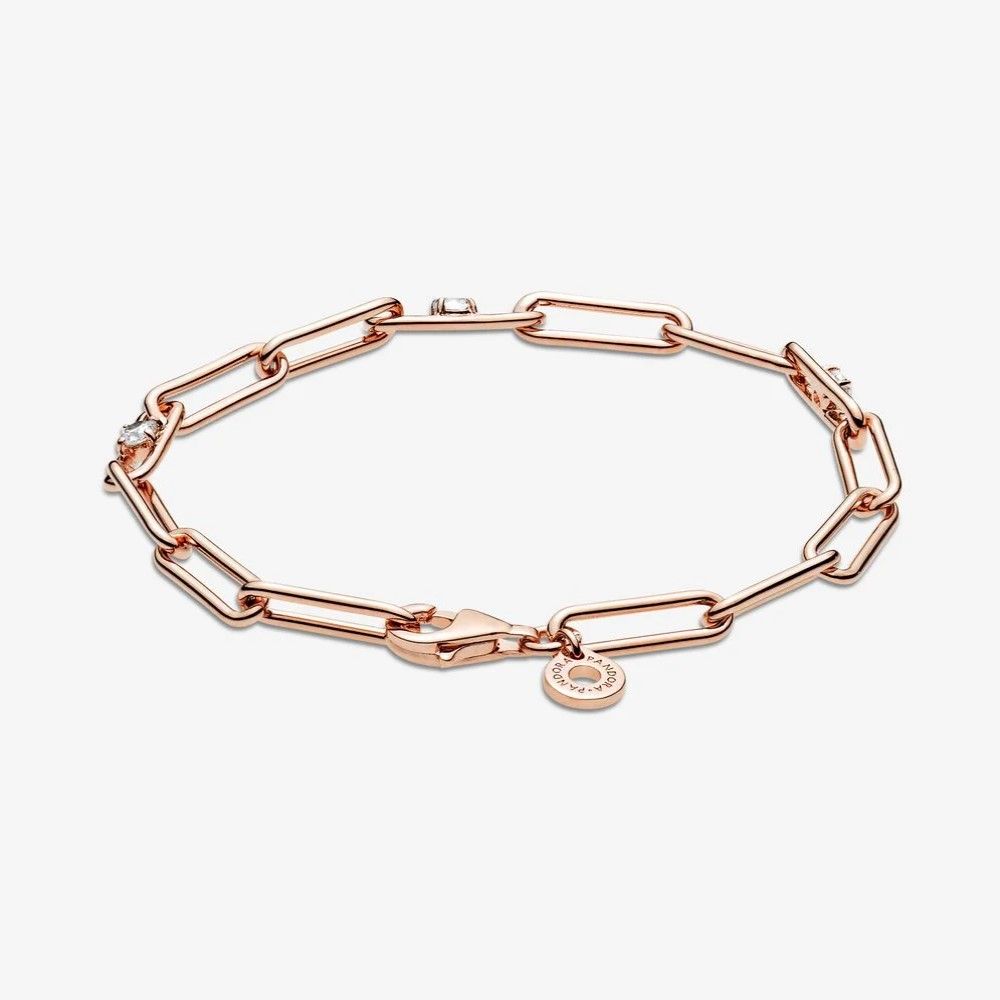 Bracciale Pandora a Catena con Pietre