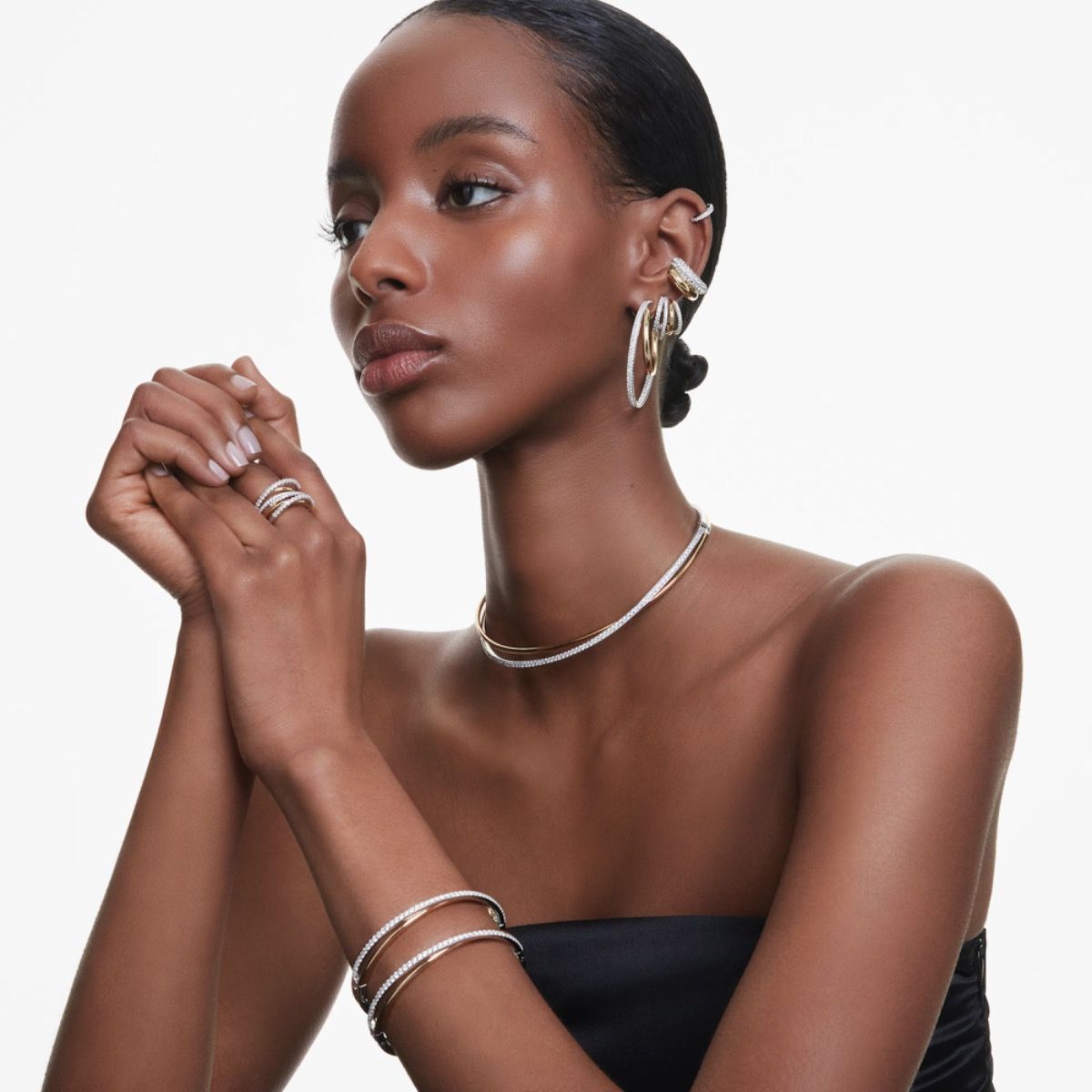 Orecchini HYPERBOLA Swarovski