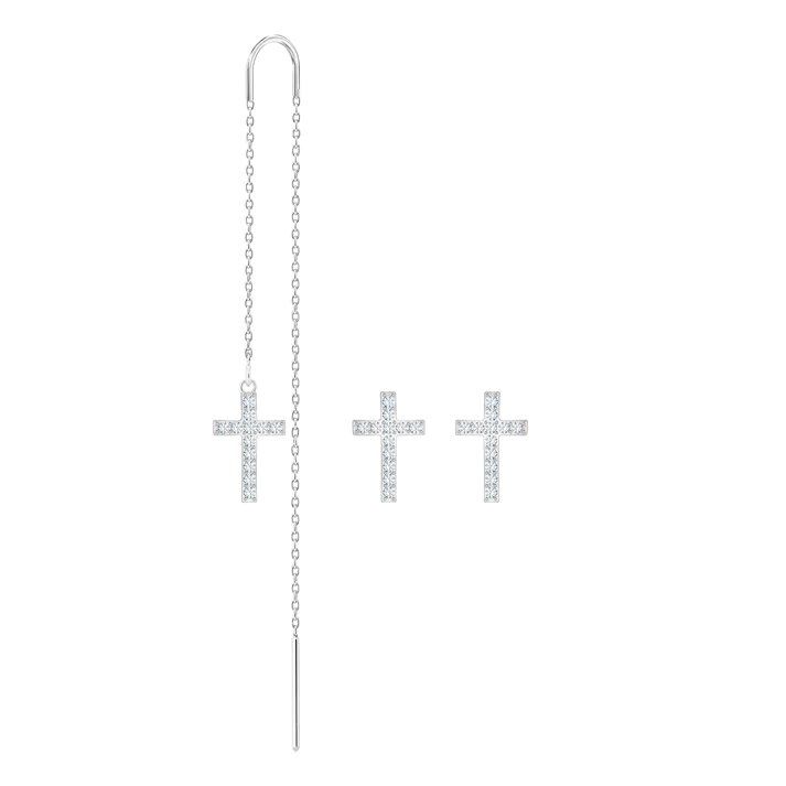 Orecchini MINI CROSS Swarovski