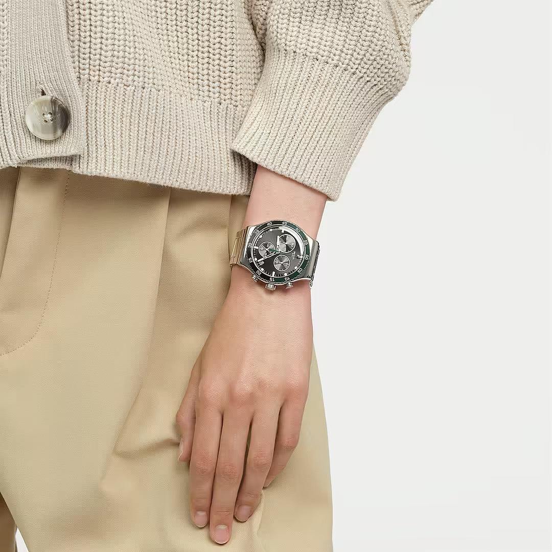 Orologio DARK GREEN IRONY Swatch