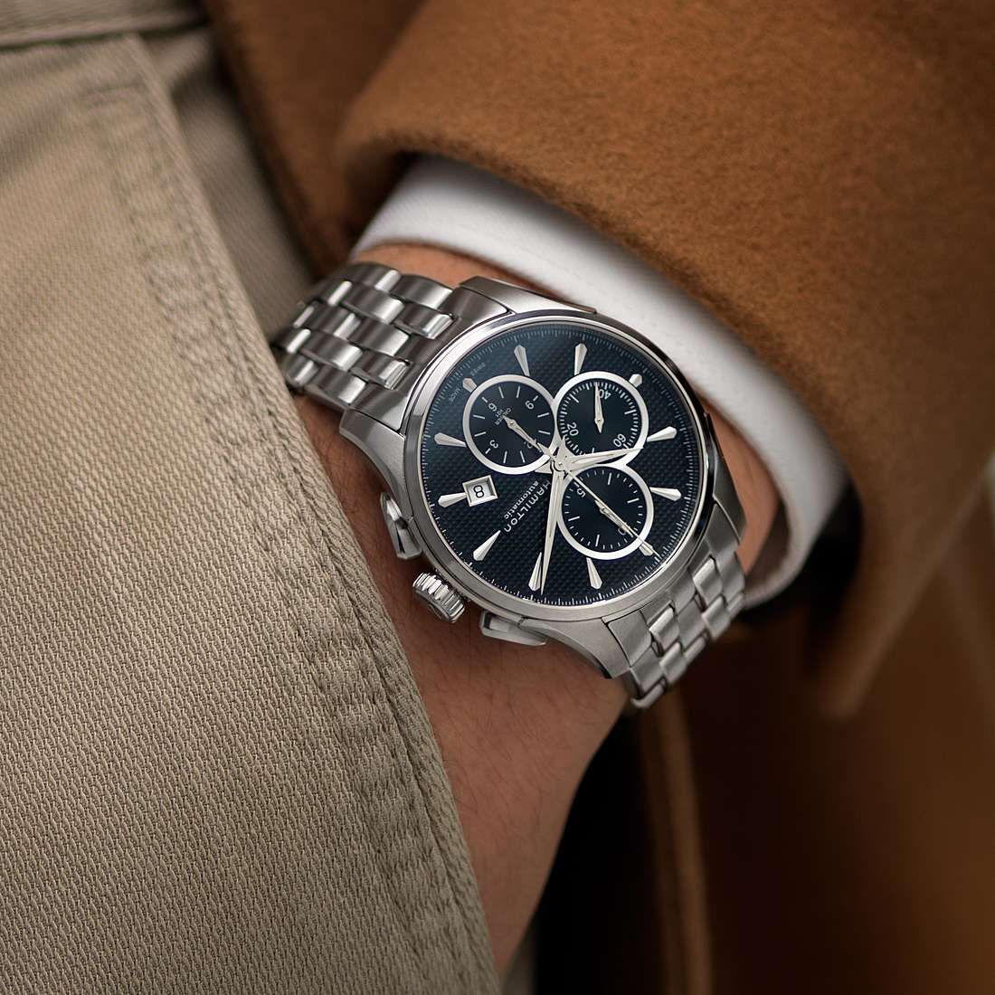 Orologio cronografo uomo HAMILTON Jazzmaster Auto Chrono