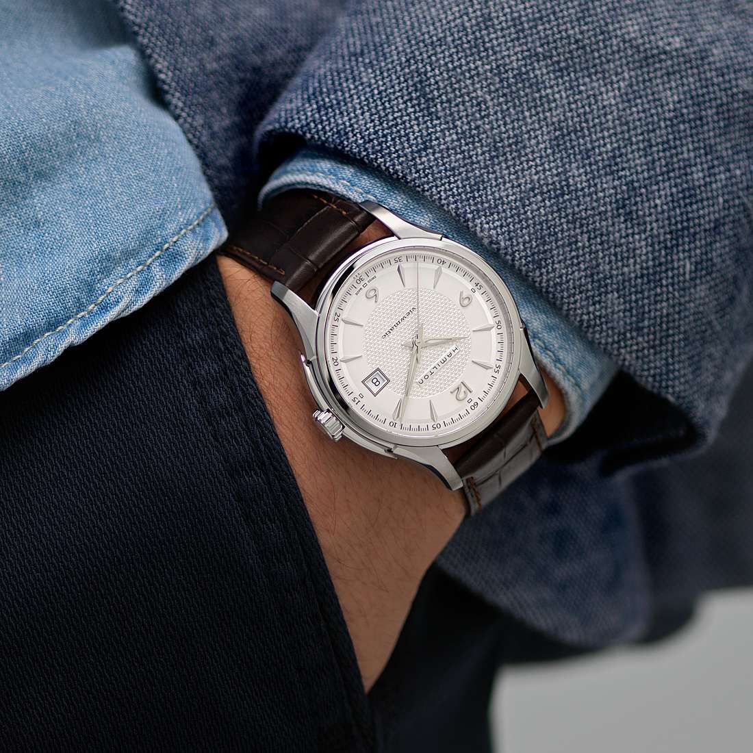 Orologio solo tempo uomo HAMILTON Jazzmaster Viewmatic Auto