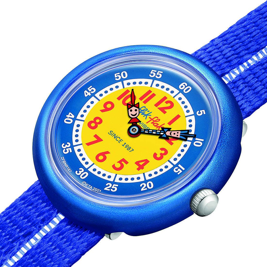 Orologio FLIK FLAK Retro Blue