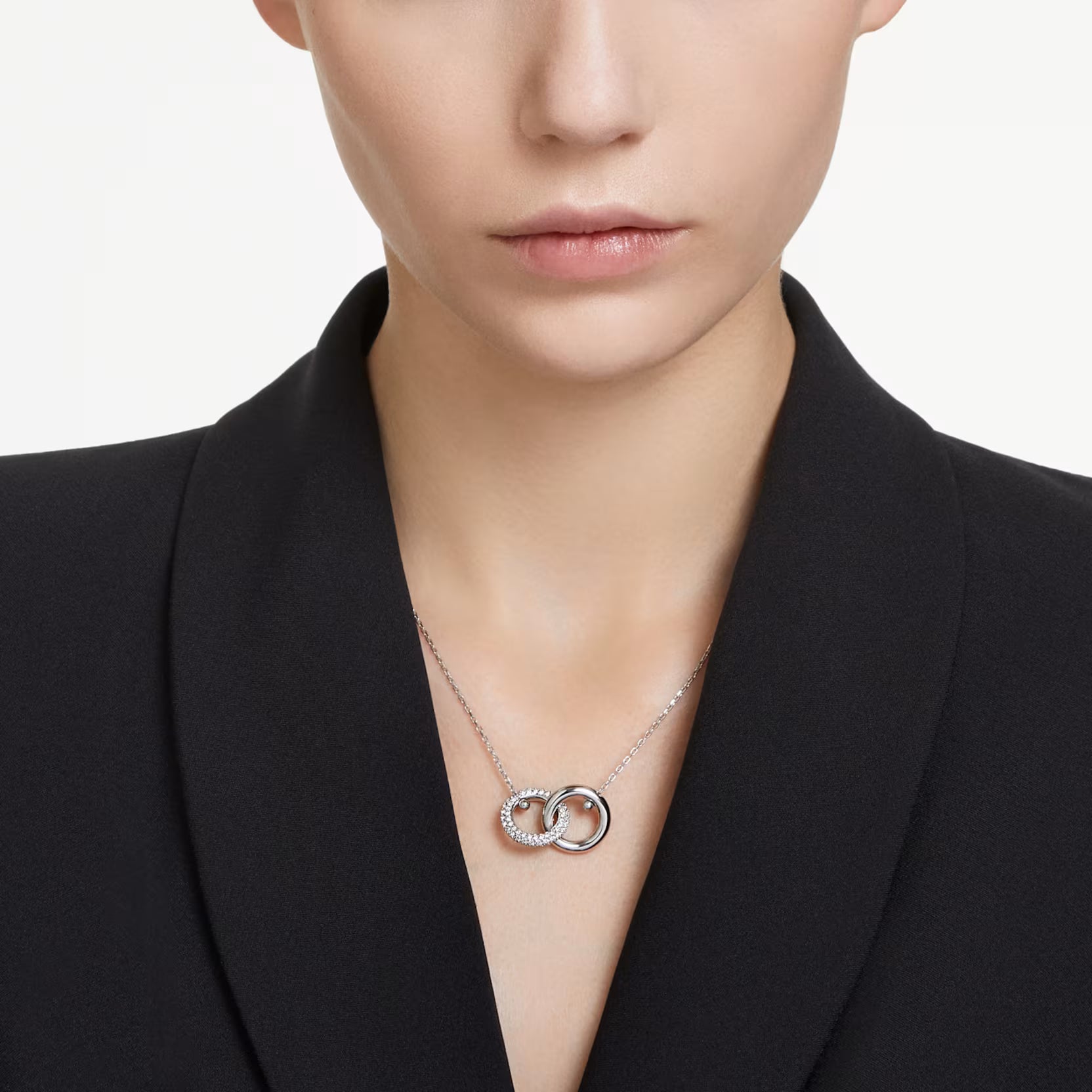 Collana Donna ANELLO CONCATENATO DEXTERA Swarovski