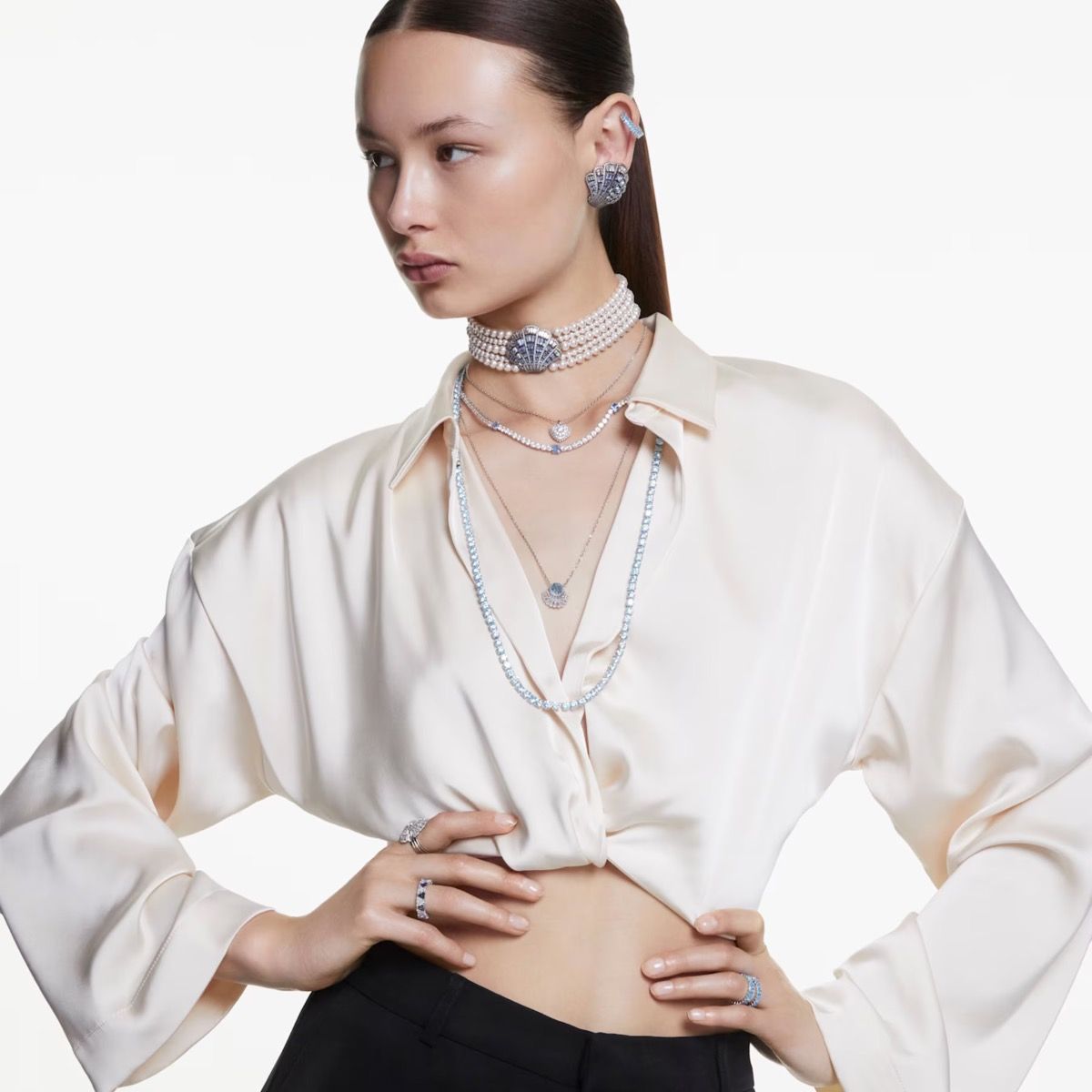 Collana HYPERBOLA Swarovski