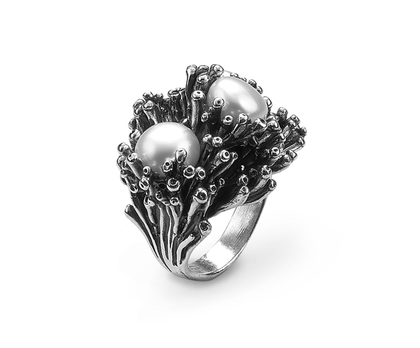 Anello Anemone Grande GIOVANNI RASPINI