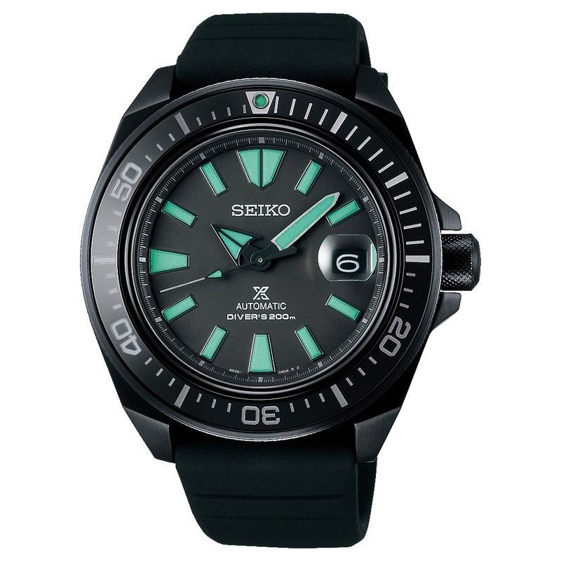 Orologio SEIKO automatico Samurai Night Vision black series limited