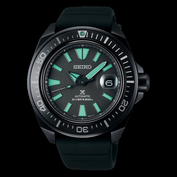 Orologio SEIKO automatico Samurai Night Vision black series limited