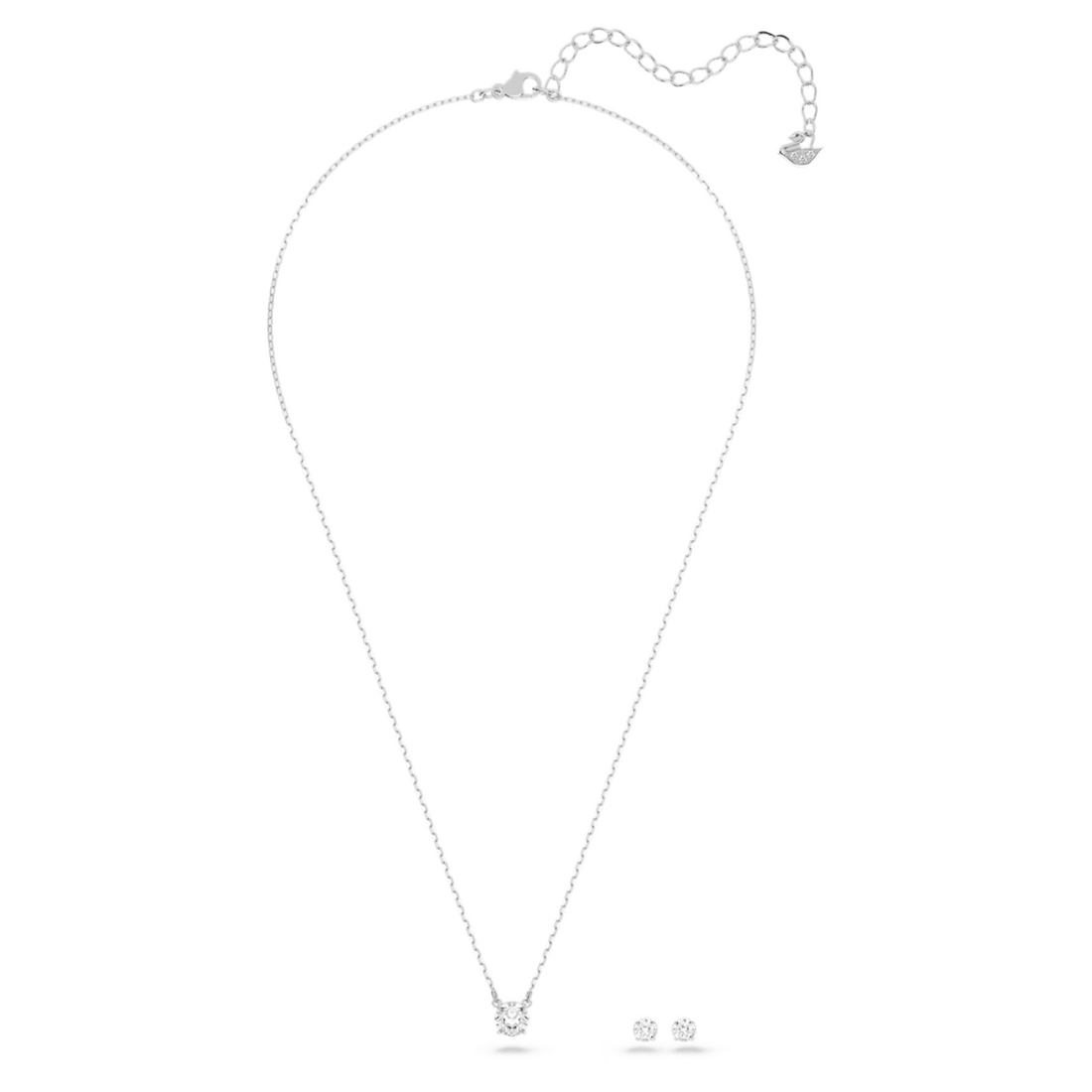 Set Attract collana e orecchini punto luce SWAROVSKI