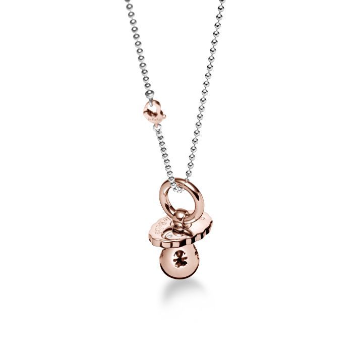 Collana Suonamore Argento Placcato Oro Rosa LEBEBE&