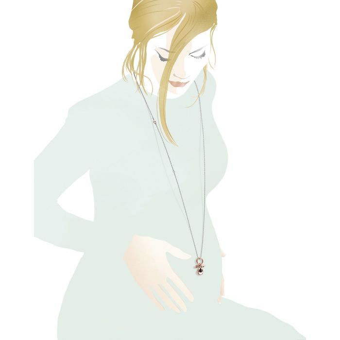 Collana Suonamore Argento Placcato Oro Rosa LEBEBE&