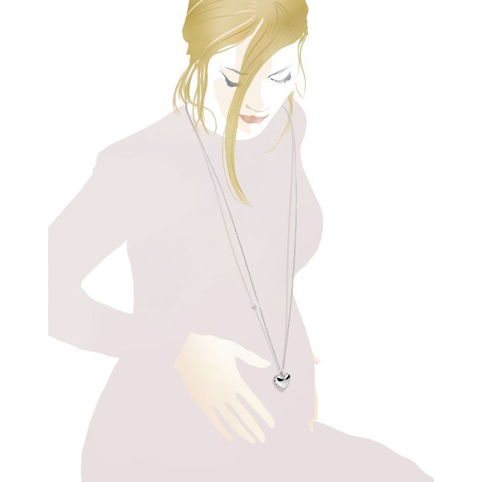 Collana Suonamore Argento Placcato Oro Rosa E Diamantino