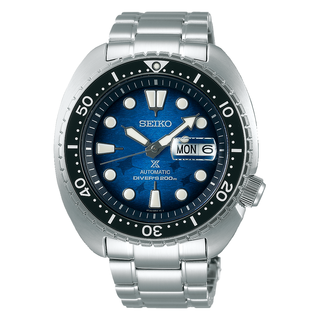 Orologio automatico SEIKO Prospex Turtle Save The Ocean MANTA RAY