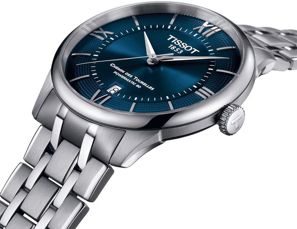 Orologio automatico TISSOT CHEMIN DES TOURELLES POWERMATIC 80 39MM