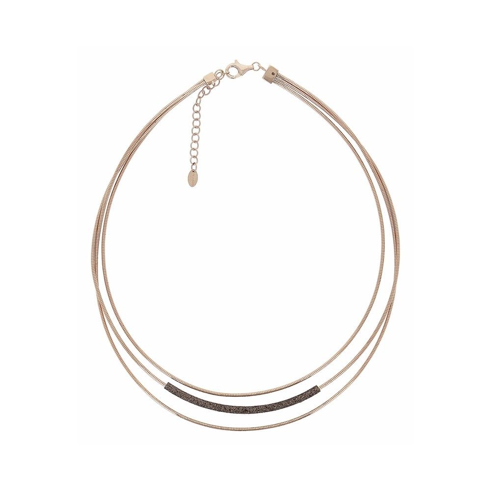 Collana MULTIFILO ROSA Pesavento