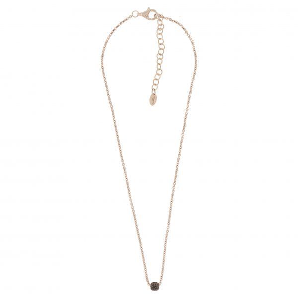 Collana CUBETTO POLVERE BRONZO Pesavento