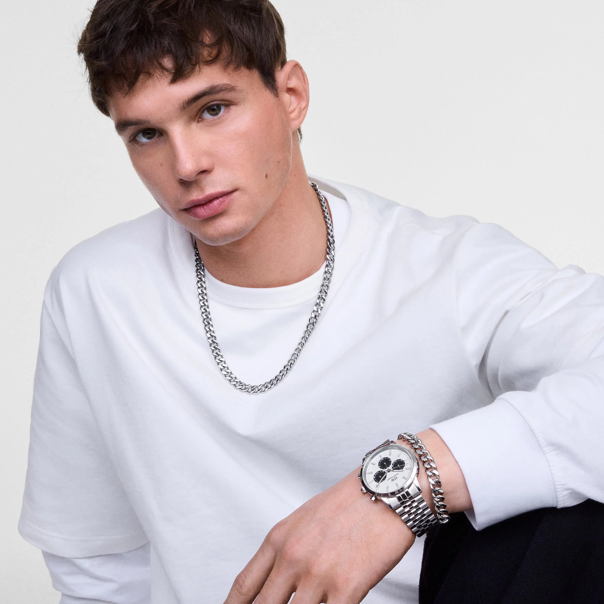 Orologio Uomo ICONIC CHRONO LINK Daniel Wellington