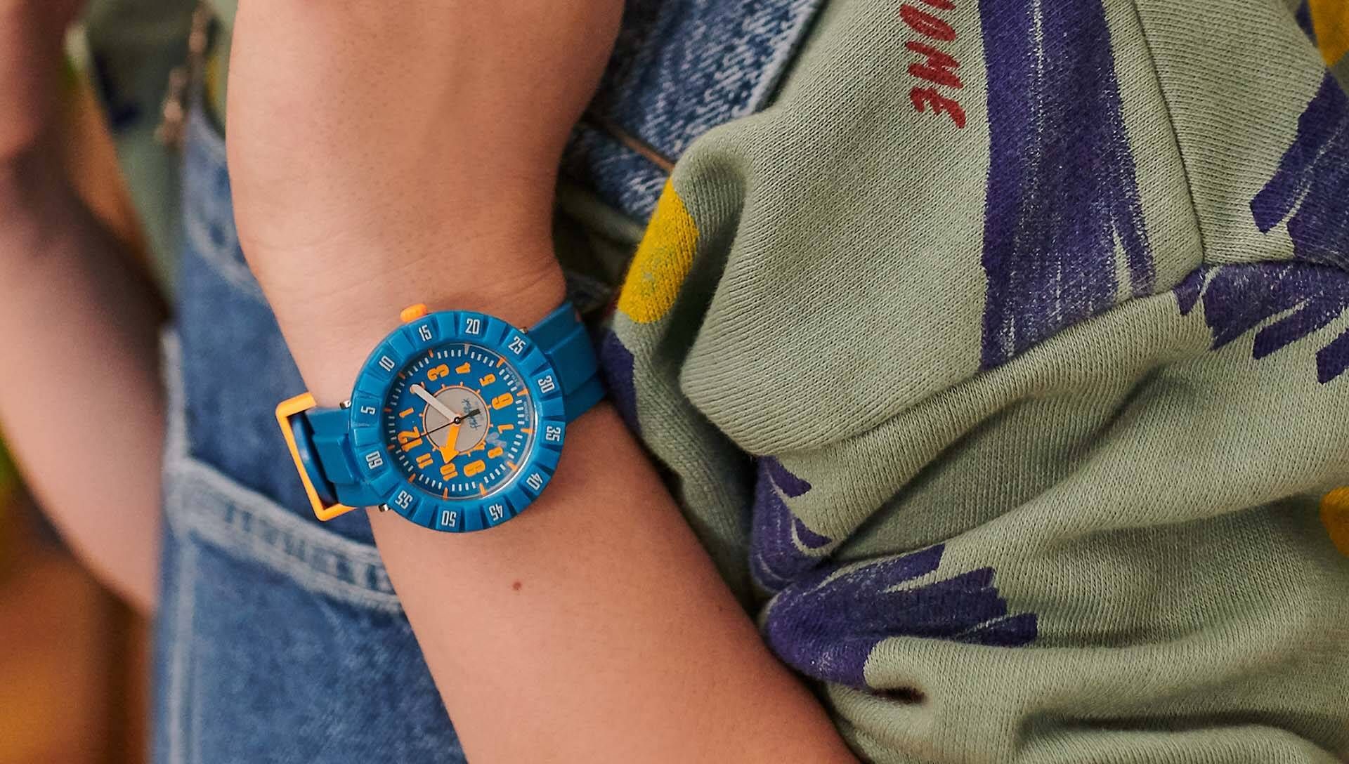 Orologio FLIK FLAK Teal My Mind