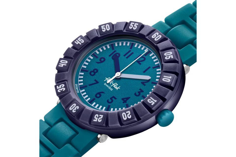 Orologio solo tempo LEVEL TEAL FLIK FLAK