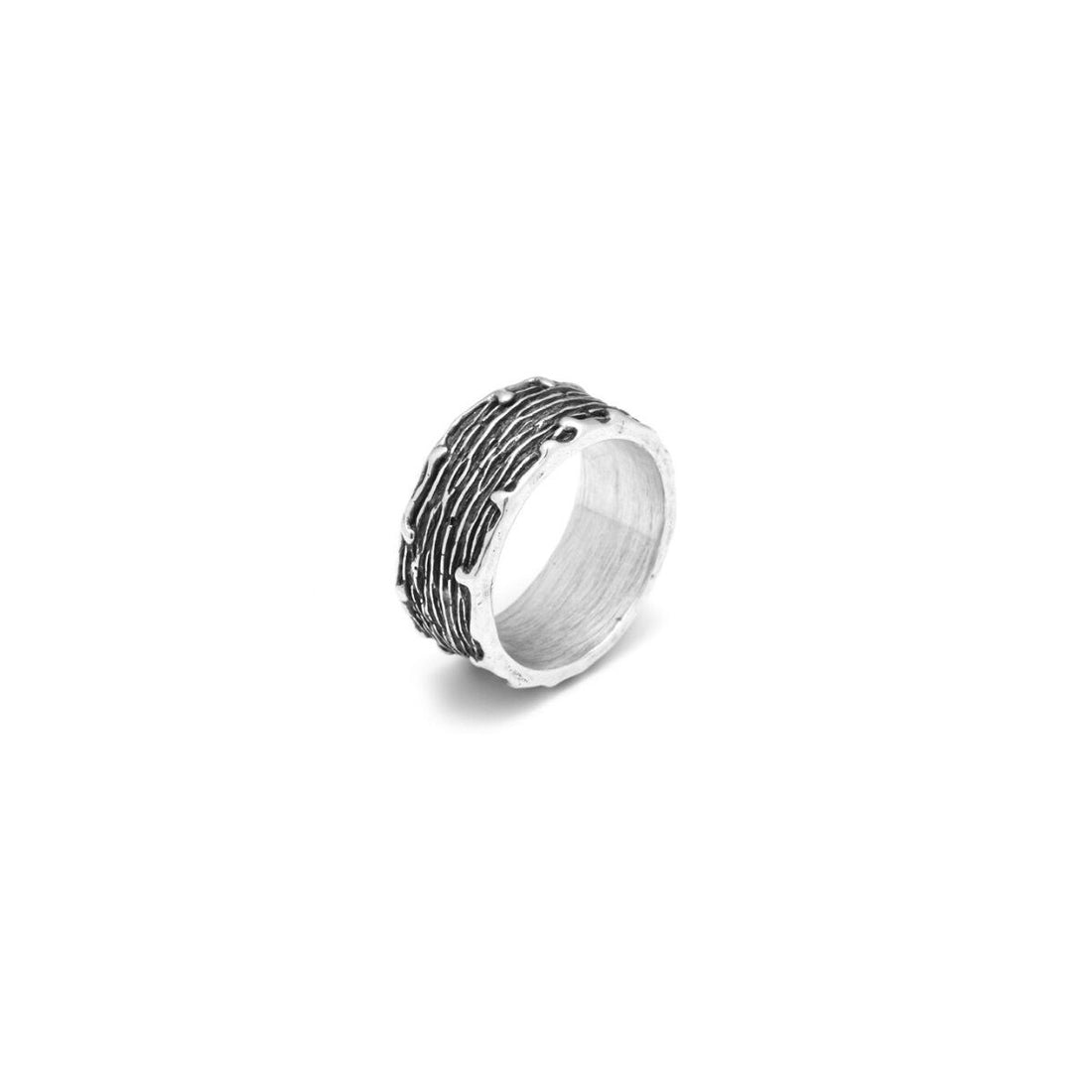 Anello Fascia Graffiato GIOVANNI RASPINI