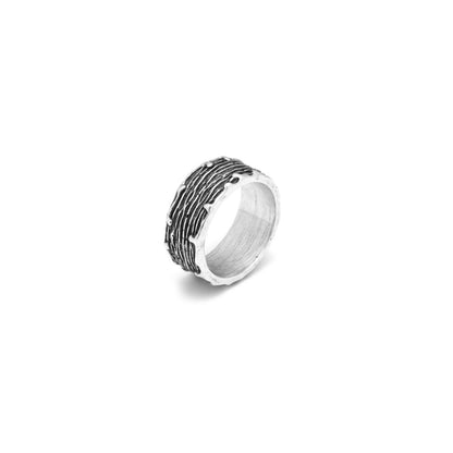 Anello Fascia Graffiato GIOVANNI RASPINI