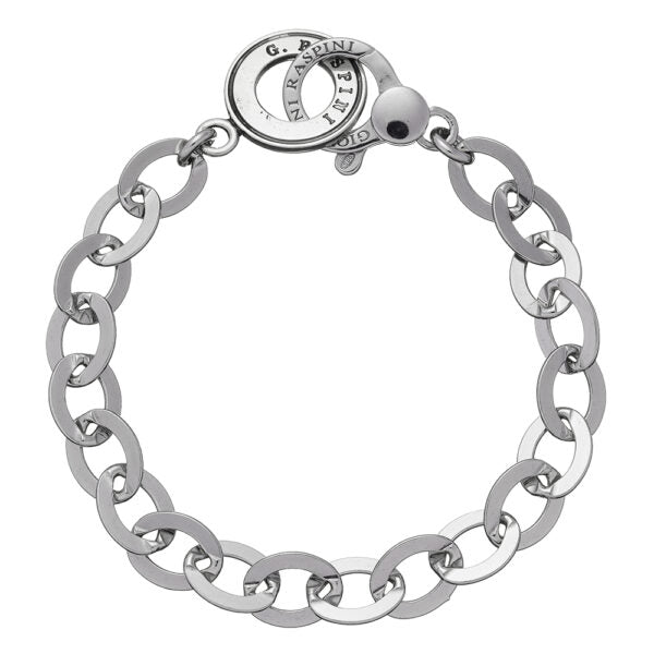 RASPINI : BRACCIALE MAGLIA OVALE cm 22,5