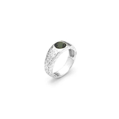 Anello MARTELLATO DIASPRO Giovanni Raspini