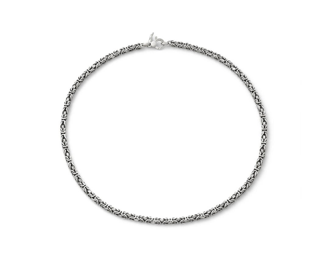Collana Uomo BIZANTINA QUADRA PICCOLA Giovanni Raspini