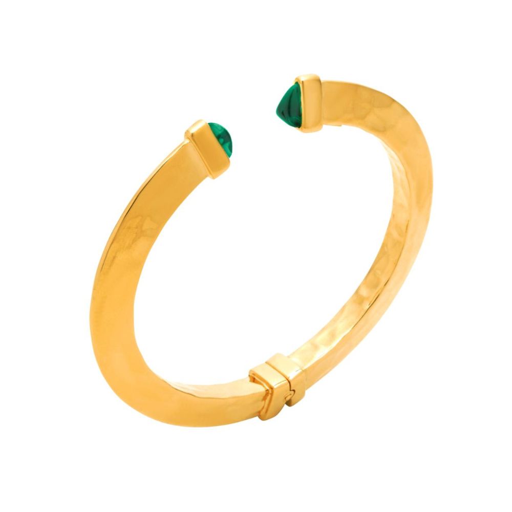 Bracciale BANGLE GREEN BLADE PICCOLO DORATO Giovanni Raspini