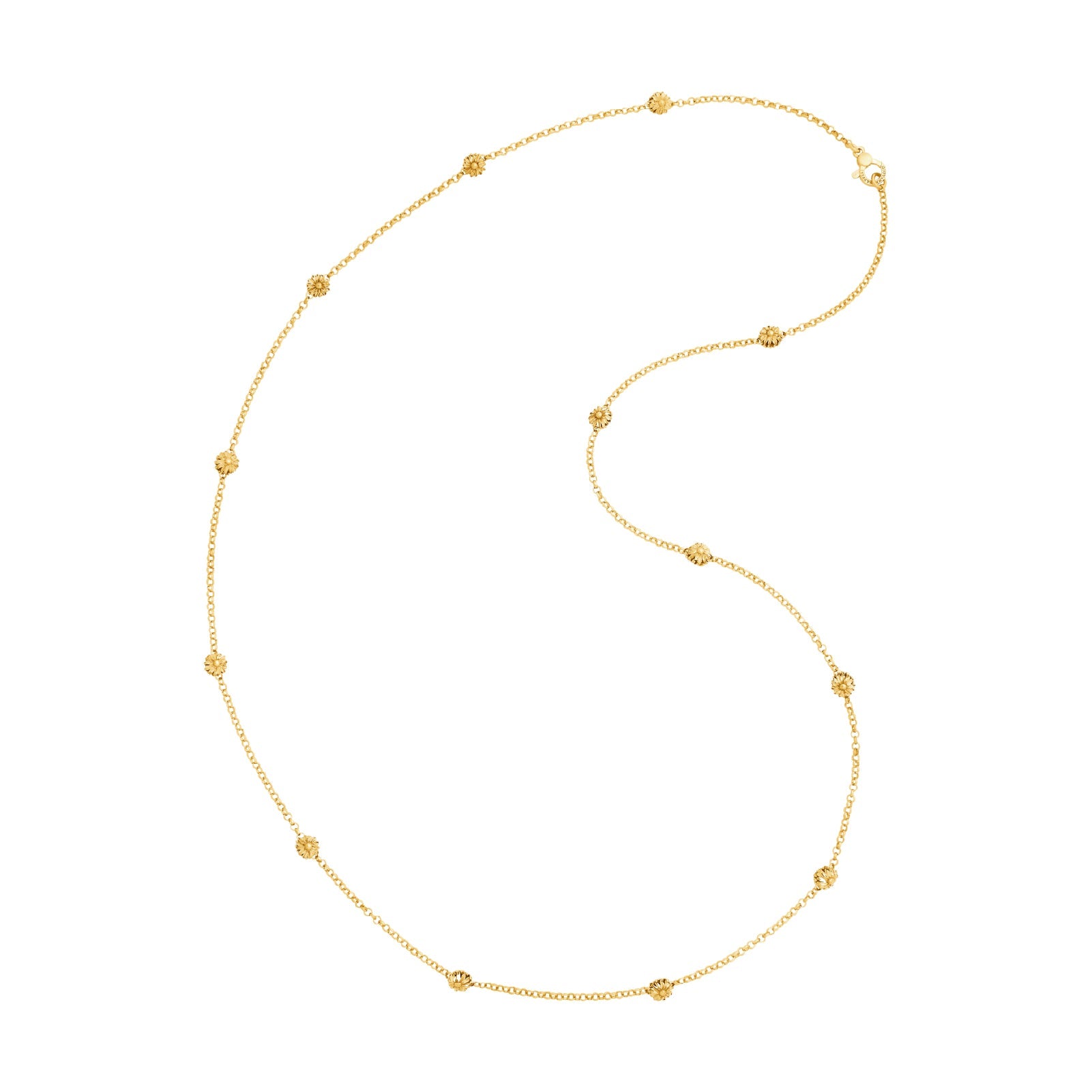 Collana LUNGA MARGHERITA LUCE DORATA Giovanni Raspini
