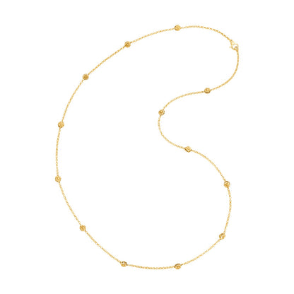 Collana LUNGA MARGHERITA LUCE DORATA Giovanni Raspini