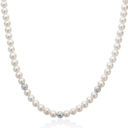 Collana donna GIROCOLLO PERLA Miluna