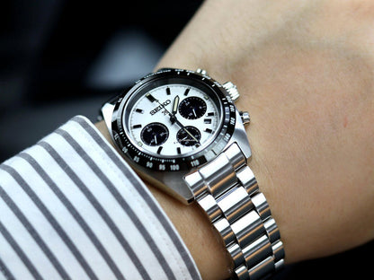 Orologio cronografo SEIKO Prospex Speedtimer Solar 1969 Recreation