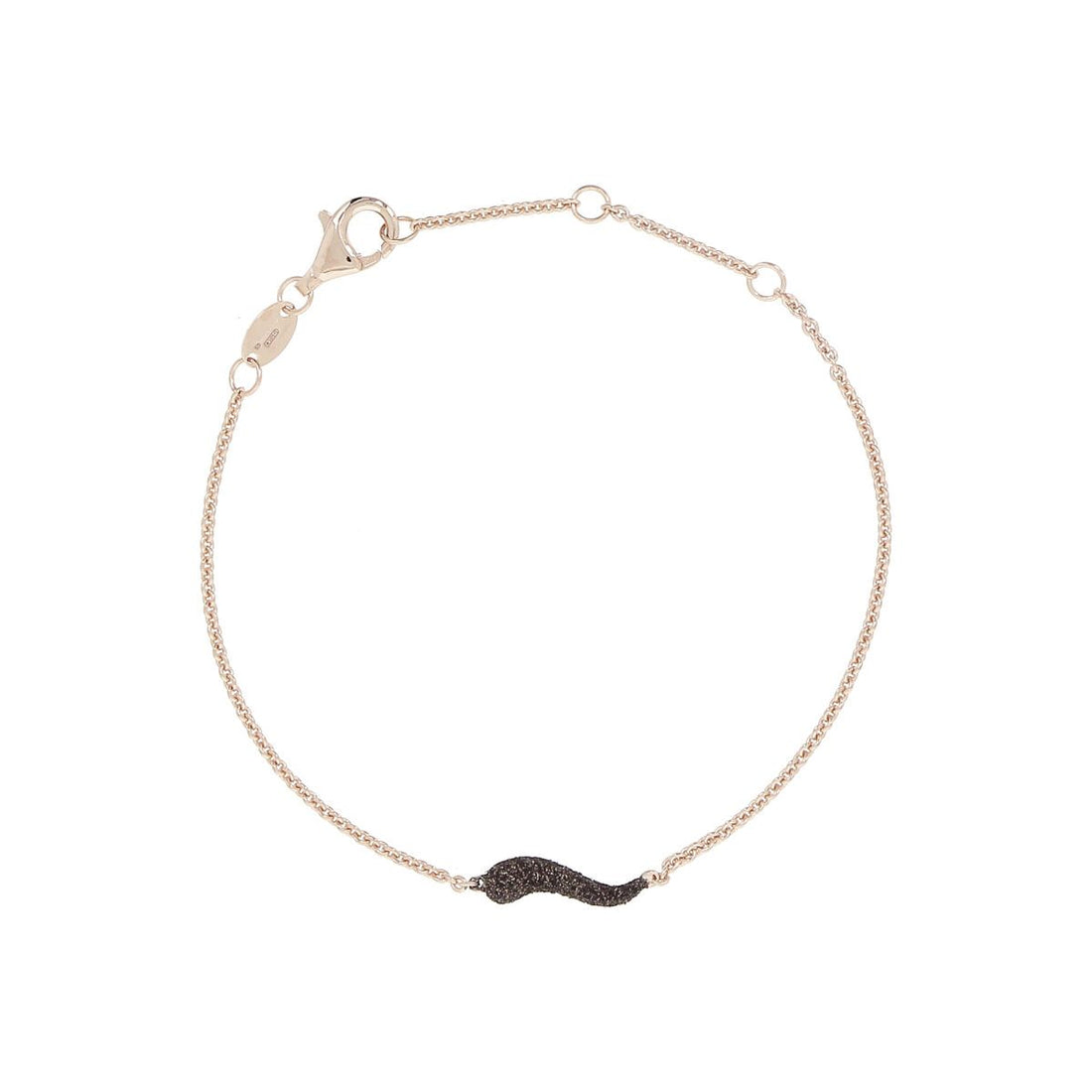 Bracciale CORNETTO POLVERE BRONZO Pesavento