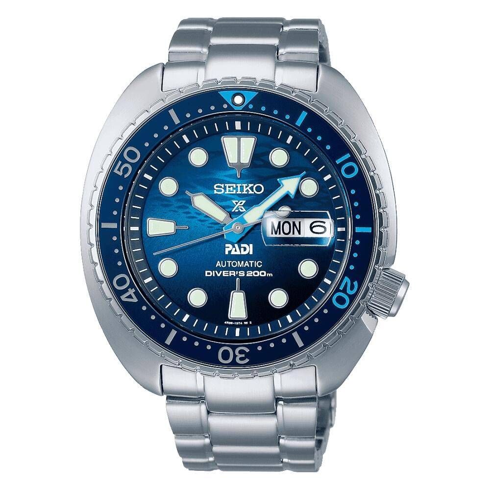 Orologio automatico SEIKO TURTLE PADI &quot;THE GREAT BLUE&quot;