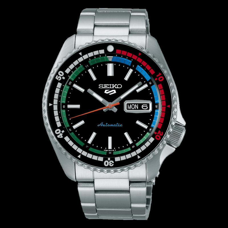 Orologio automatico SEIKO 5 SPORTS 55° ANNIVERSARIO nero