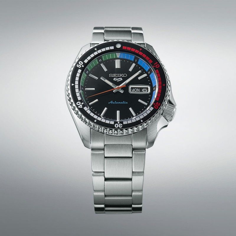 Orologio automatico SEIKO 5 SPORTS 55° ANNIVERSARIO nero
